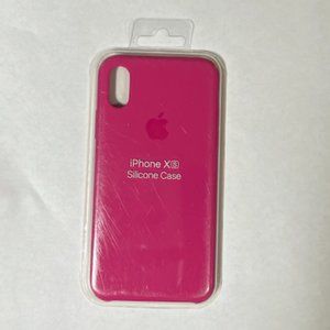 New iphone Xs Pink Silicone Case